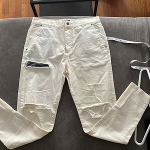 LIKE NEW - Zanerobe Sharpshot Denim Cream Jeans - 32